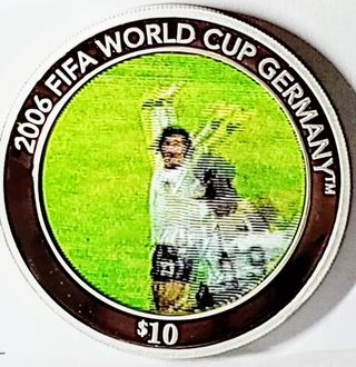 Monedas Plata FIFA 2006 Alemania