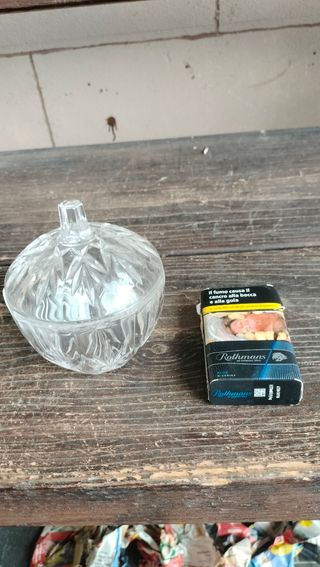 Ciotolina vetro decorata