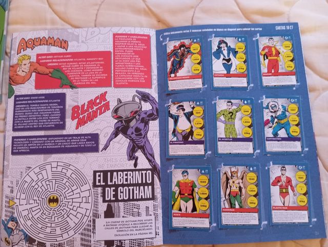 Álbum DC Comics Carrefour