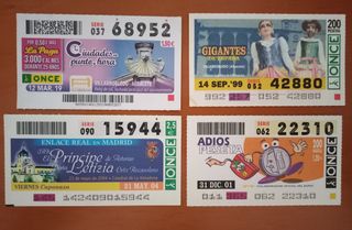 Buoni ONCE: set da collezione