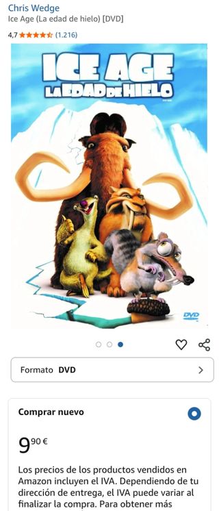 2 Películas infantiles DVD: Los Aristogatos & Ice