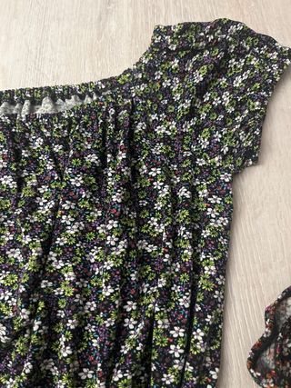 MAGUI Tops florales hombros descubiertos XL nuevo