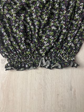 MAGUI Tops florales hombros descubiertos XL nuevo