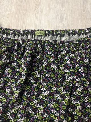 MAGUI Tops florales hombros descubiertos XL nuevo