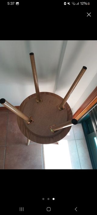 Mesitas de madera - 2 uds