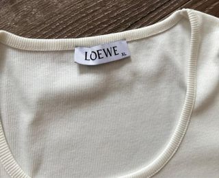 Camiseta Loewe blanca talla XL