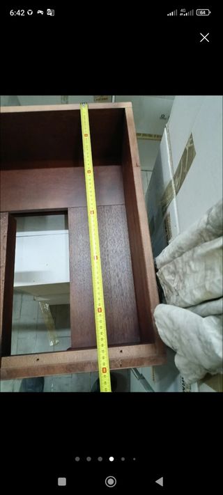Pensile angolare in legno