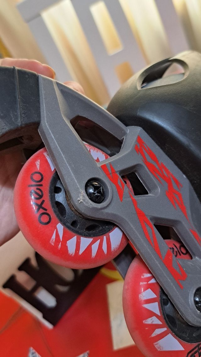 Patines Oxelo, casco y protecciones