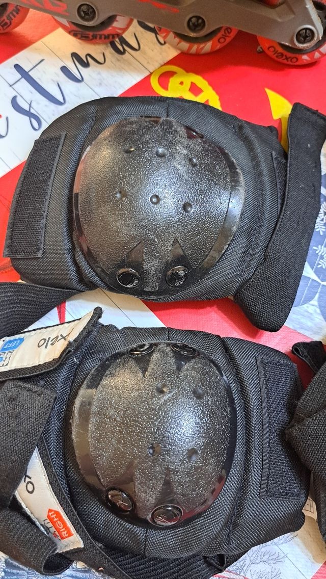 Patines Oxelo, casco y protecciones