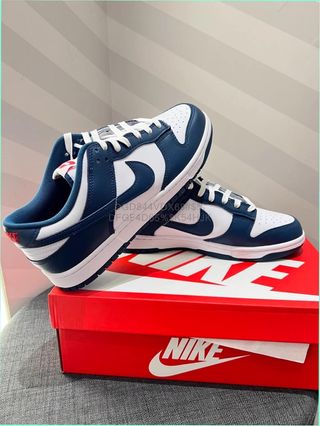 Dunk clásicas blanco azul. Nuevas

