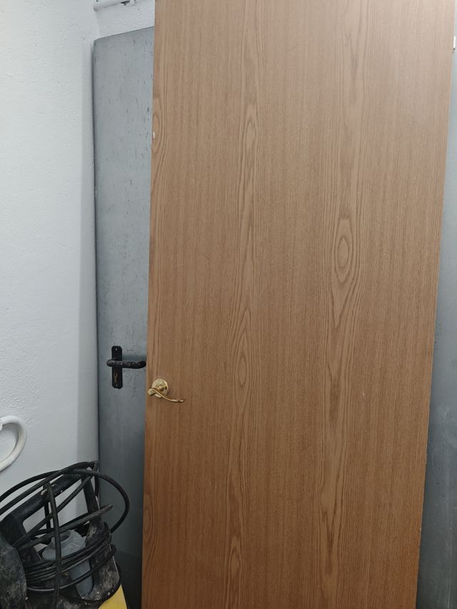 Puerta madera maciza - 1 ud.