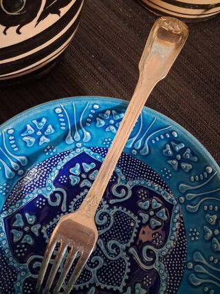 Forchetta argento 800 - Elegante