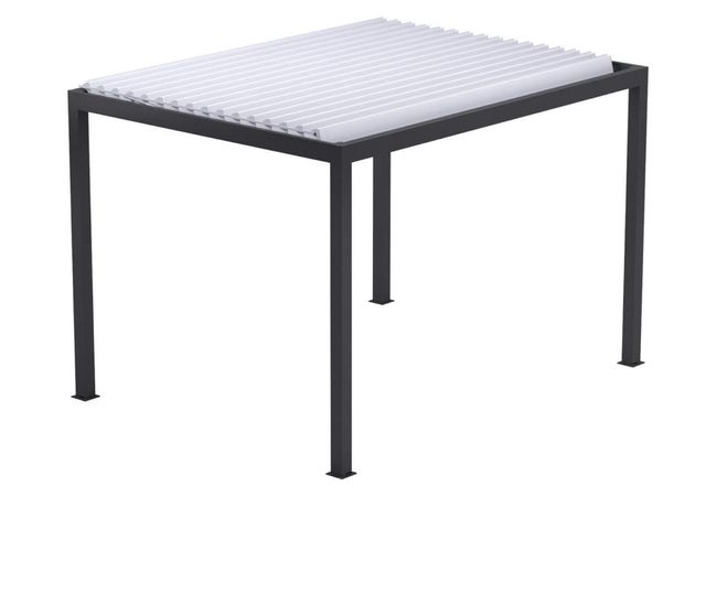 Pergola bioclimática 3x2 motor y luz led, nueva