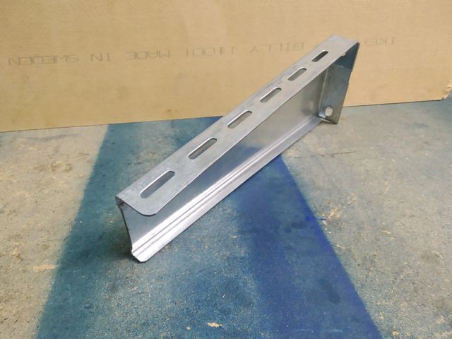 Escuadra horizontal acero galvanizado