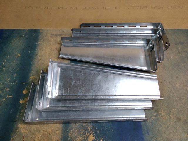 Escuadra horizontal acero galvanizado