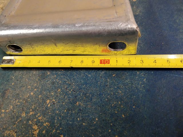 Escuadra horizontal acero galvanizado