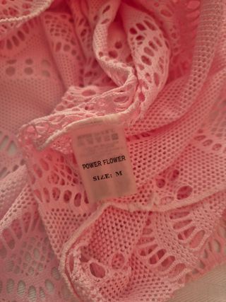 Copricostume vestito mare rosa 