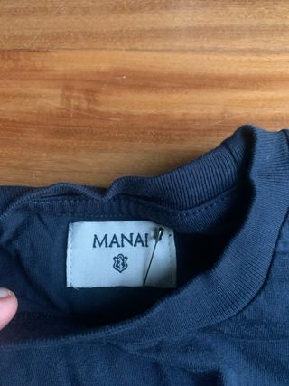 T-shirt bambino blu Manai