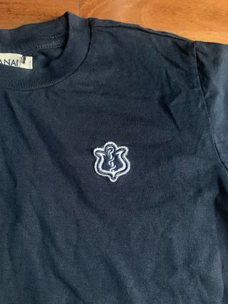 T-shirt bambino blu Manai