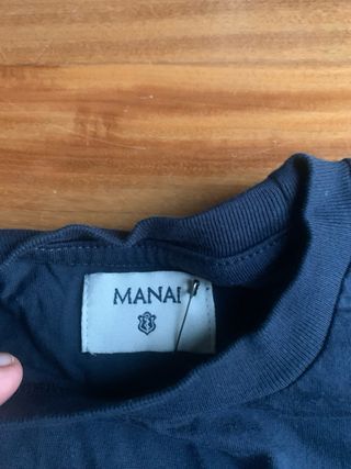 T-shirt bambino blu Manai