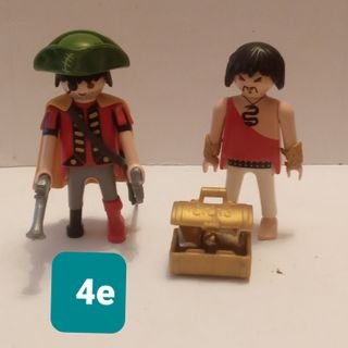 Playmobil piratas - 2 figuras