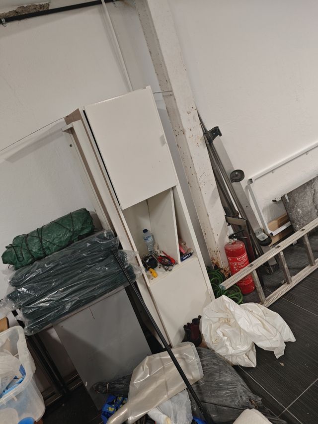 Mueble TV blanco - Madera 160*46