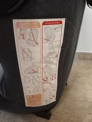 Silla coche Penguin isofix