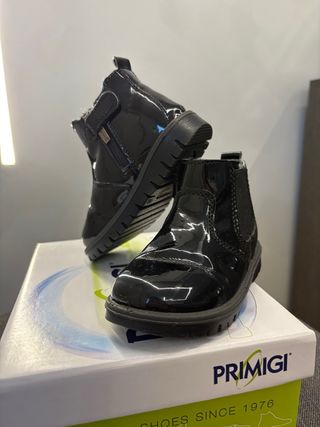 Stivaletti Primigi bimba 21 neri lucidi