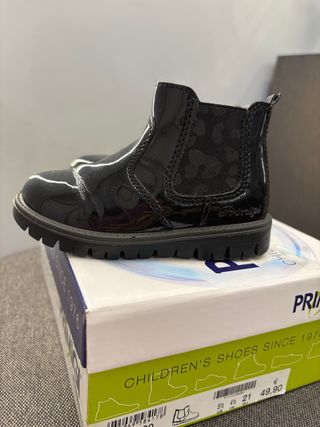 Stivaletti Primigi bimba 21 neri lucidi