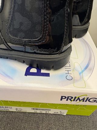 Stivaletti Primigi bimba 21 neri lucidi