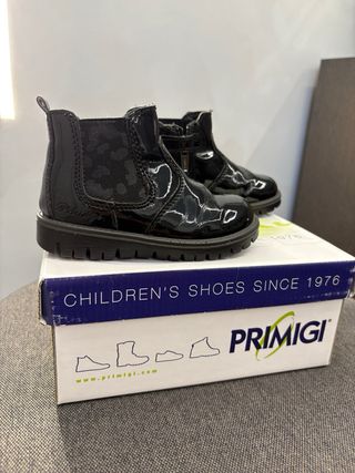 Stivaletti Primigi bimba 21 neri lucidi