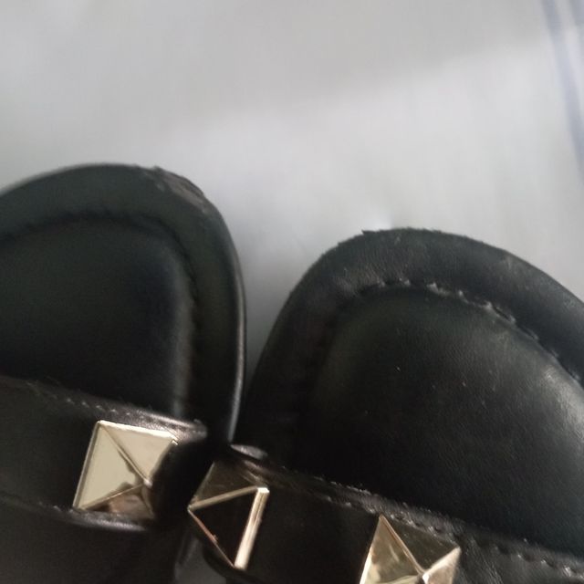 Sandali gladiatore neri - oro