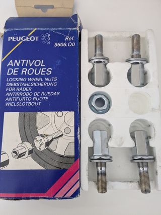 Antirrobo Peugeot 9606.00 - 4 tuercas