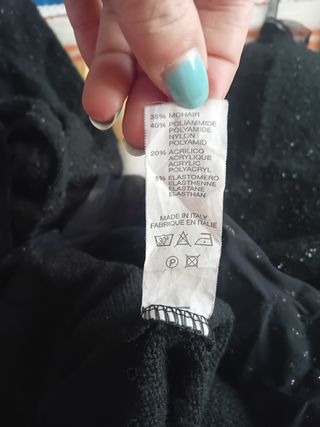 Vestito nero con coprispalle - Tg Unica