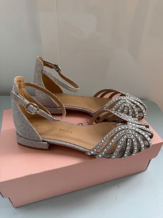 Sandalias Alma en Pena Plata 37