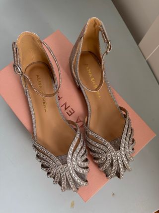 Sandalias Alma en Pena Plata 37