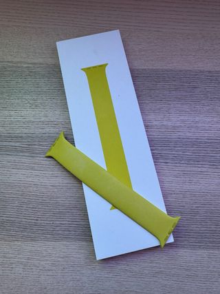 Correa Solo Loop Apple Watch 44-46mm Amarilla - T7