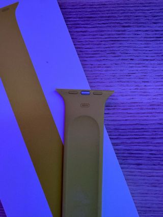 Correa Solo Loop Apple Watch 44-46mm Amarilla - T7