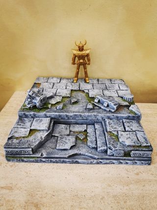 Saint seiya cavalieri zodiaco diorama 
