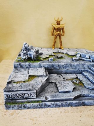 Saint seiya cavalieri zodiaco diorama 