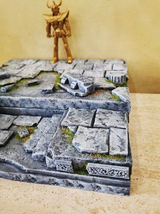 Saint seiya cavalieri zodiaco diorama 