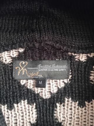 Maglione lungo a maglia Mogul TG M