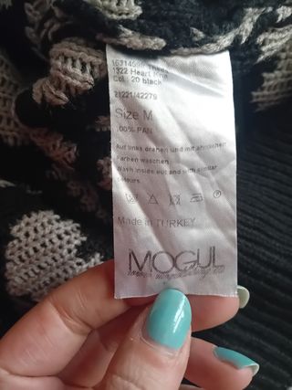 Maglione lungo a maglia Mogul TG M
