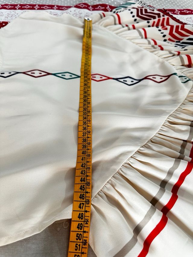 Blusa boho - tribal - beige