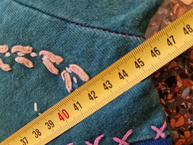 Maglia boho chic patchwork tg M