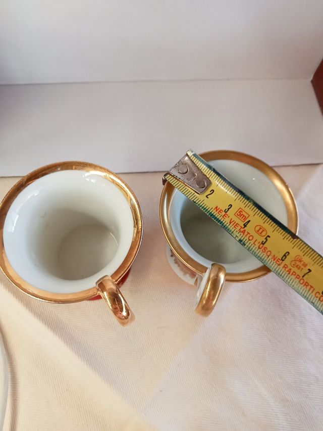 Tazze vintage  da  collezione porcellana 