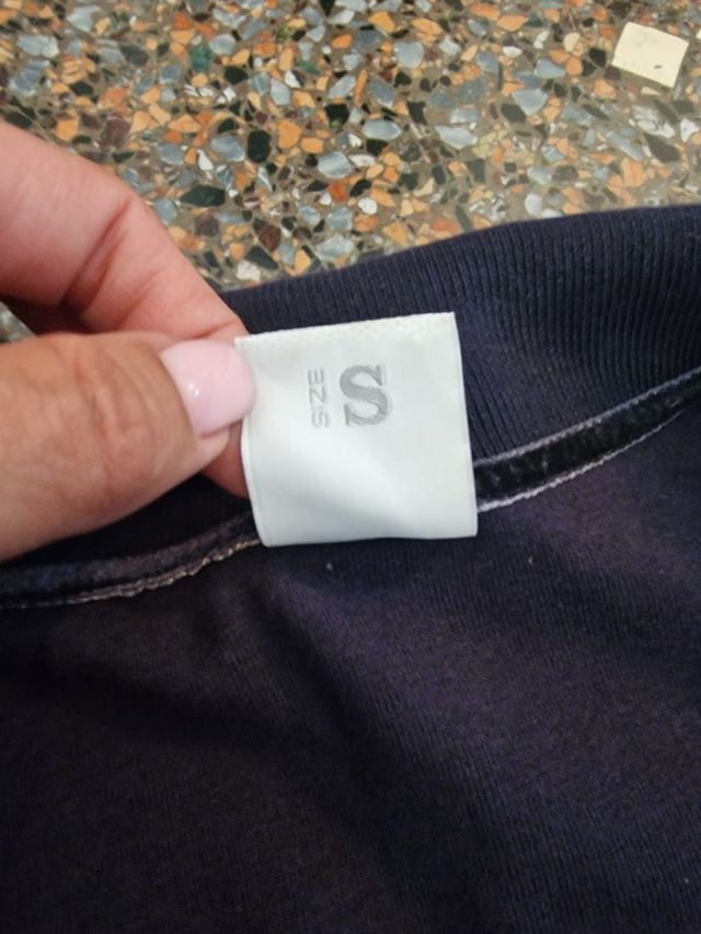 Maglietta North Sails blu a V