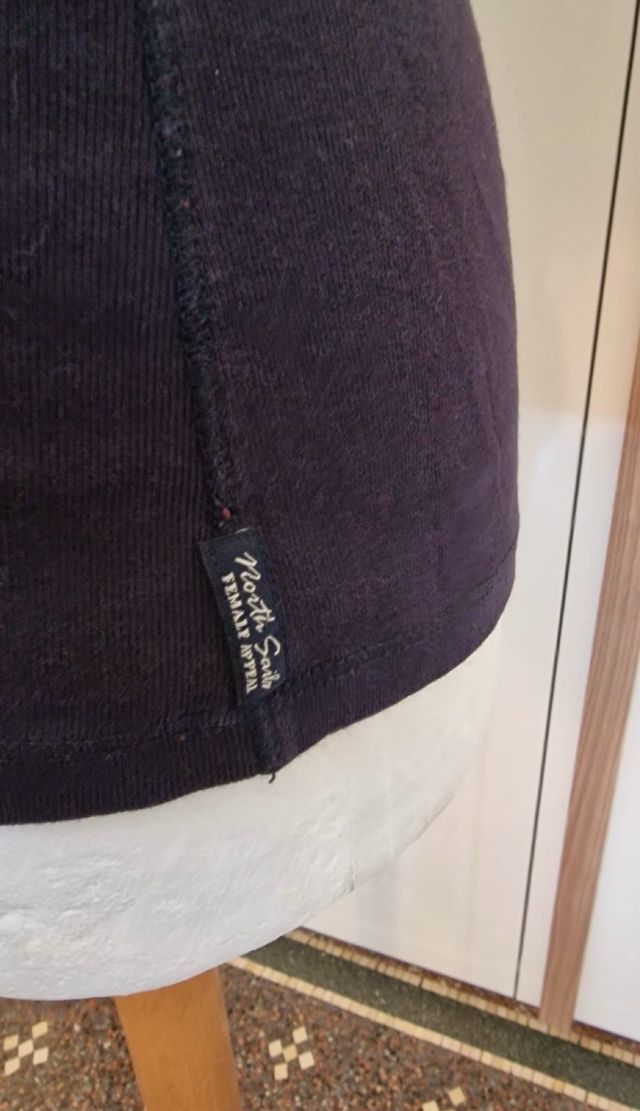 Maglietta North Sails blu a V