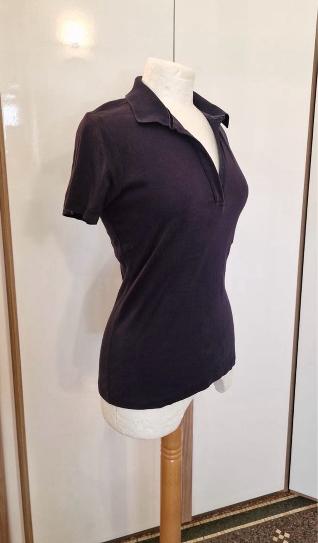 Maglietta North Sails blu a V