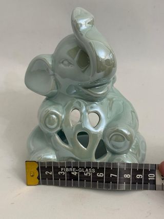 Statua elefante portacandele Hervit